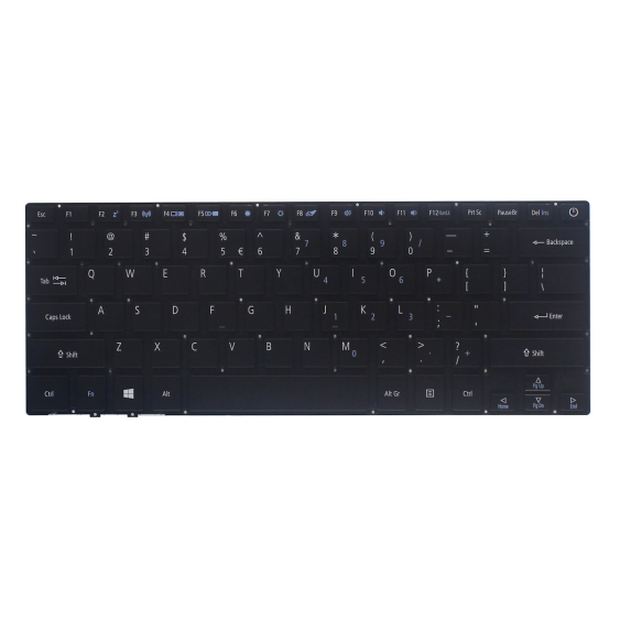 New Black Keyboard for Acer Spin 7 SP714-51 Laptop NKI131S05T